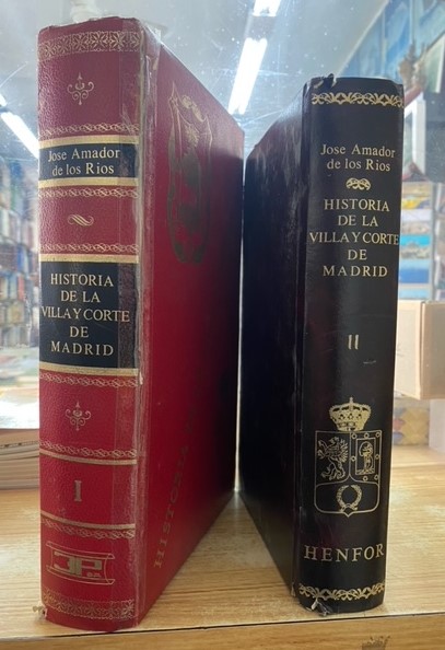 HISTORIA DE LA VILLA Y CORTE DE MADRID TOMOS I  Y II