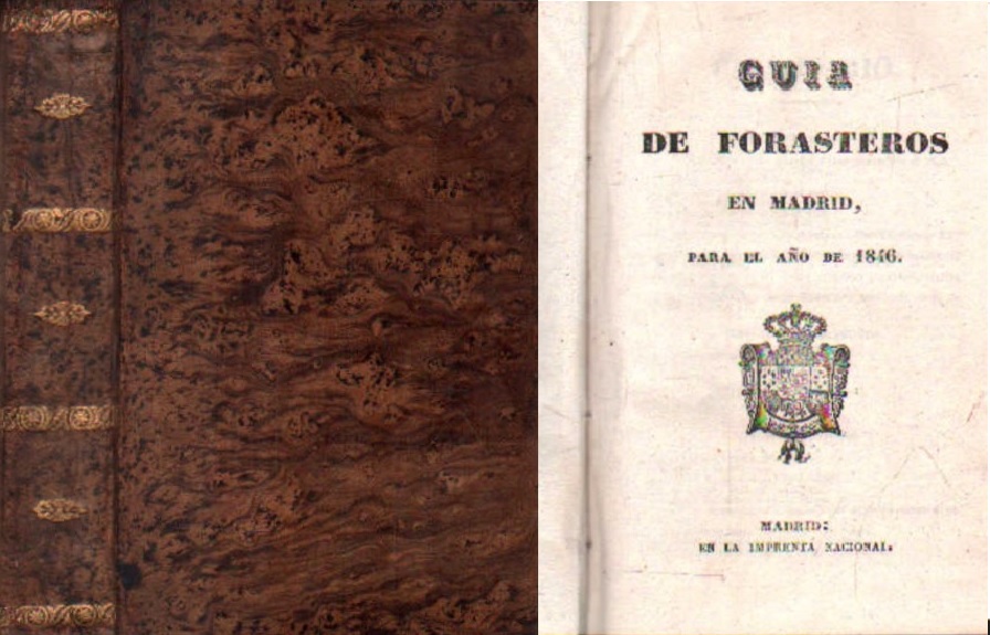 GUIA DE FORASTEROS EN MADRID, PARA EL AÑO 1846