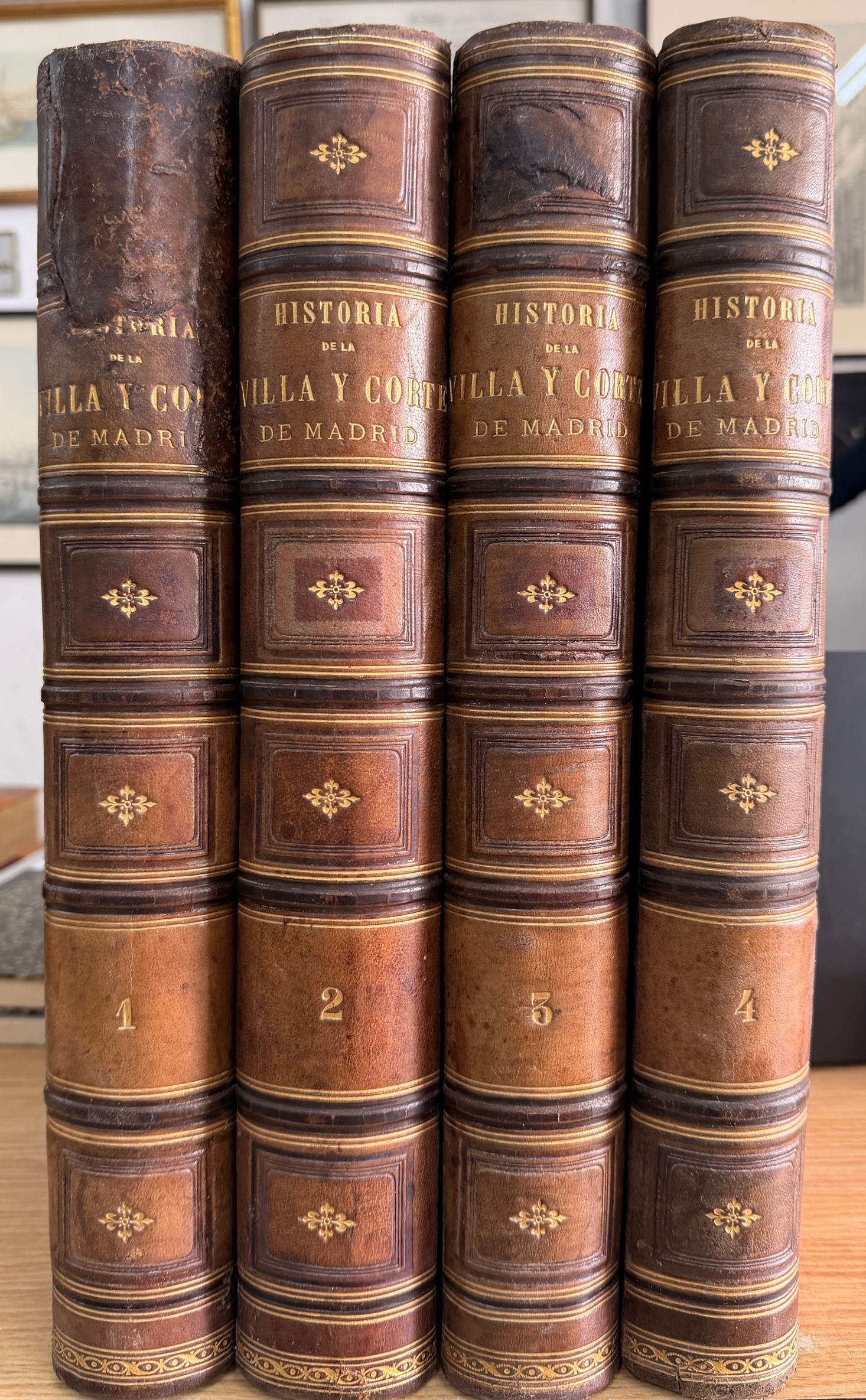 HISTORIA DE LA VILLA Y CORTE DE MADRID (4 TOMOS)