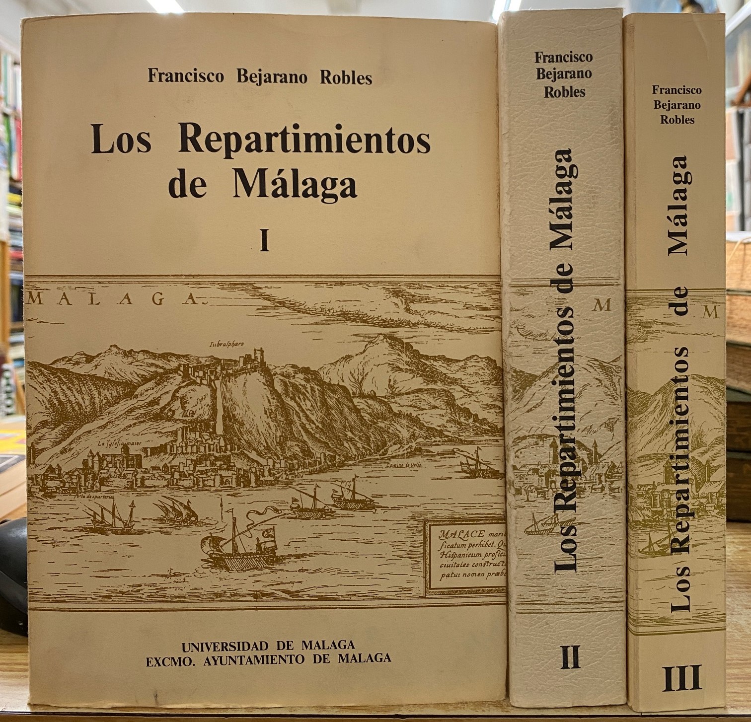 LOS REPARTIMENTOS DE MÁLAGA (3 TOMOS)