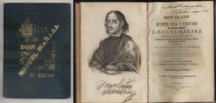 BREVE RELACION DE LA MUERTE, VIDA Y VIRTUDES DE D. MIGUEL MAÑARA.