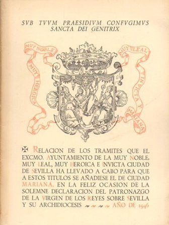 SEVILLA, CIUDAD MARIANA (FACSIMIL)