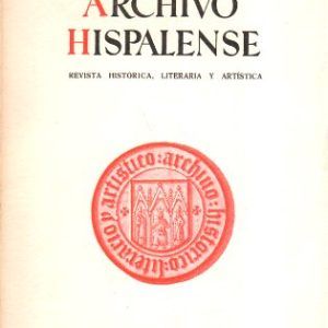 ARCHIVO HISPALENSE. REVISTA HISTÓRICA, LITERARIA Y ARTÍSTICA. 2ª ÉPOCA. AÑO 1975. TOMO LVII. Nº 178