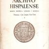 ARCHIVO HISPALENSE. REVISTA HISTÓRICA, LITERARIA Y ARTÍSTICA. 2ª ÉPOCA 1973 TOMO LVI Nº 171-173