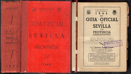 GUIA OFICIAL DE SEVILLA Y SU PROVINCIA 1944
