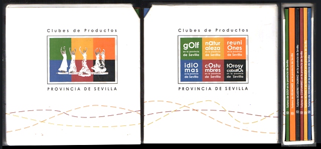 CLUBES DE PRODUCTOS - PROVINCIA DE SEVILLA (ESTUCHE CON 6 LIBRILLOS)