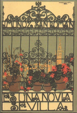 ES UNA NOVIA SEVILLA  ESTAMPAS Y COSTUMBRES