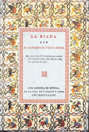 LA RIADA (REEDICION FACSIMIL SEVILLA, 2001)