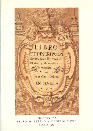 LIBRO DE DESCRIPCION  DE VERDADEROS RETRATOS DE ILUSTRES Y MEMORABLES VARONES