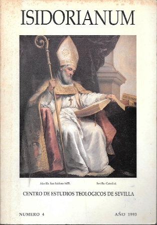 ISIDORIANUM - REVISTA DE ESTUDIOS ECLESIASTICOS SUPERIORES Nº 4  AÑO 1993