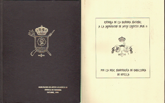 ENTREGA DE LA BANDERA NACIONAL A LA AGRUPACION DE APOYO LOGISTICO NUM. 21…