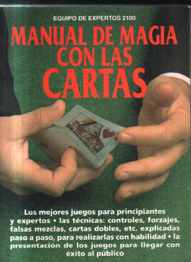 MANUAL DE MAGIA CON LAS CARTAS