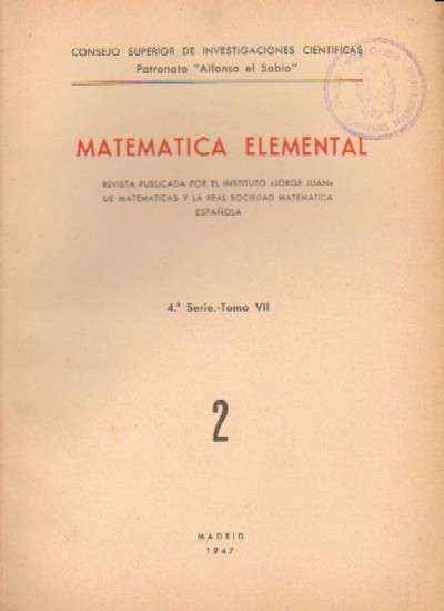 MATEMATICA ELEMENTAL