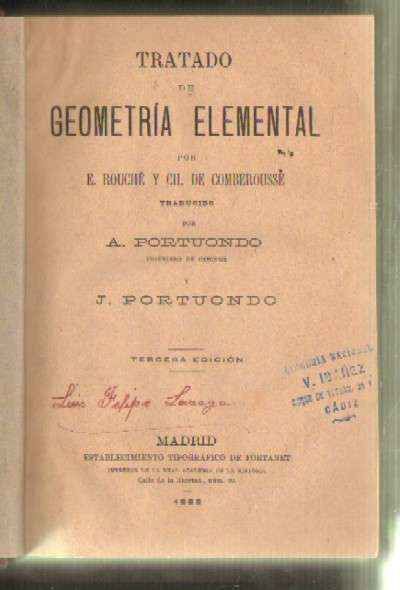 TRATADO DE GEOMETRIA ELEMENTAL