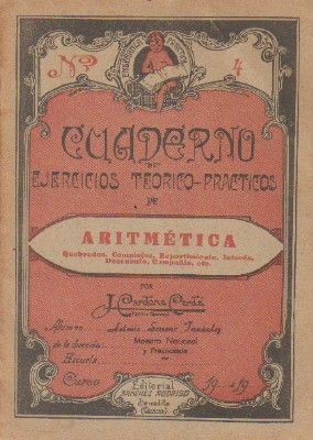 CUADERNO DE EJERCICIOS TEORICO-PRACTICOS DE ARITMETICA. DECIMALES Y SISTEMA MÉTRICO DECIMAL. Nº4