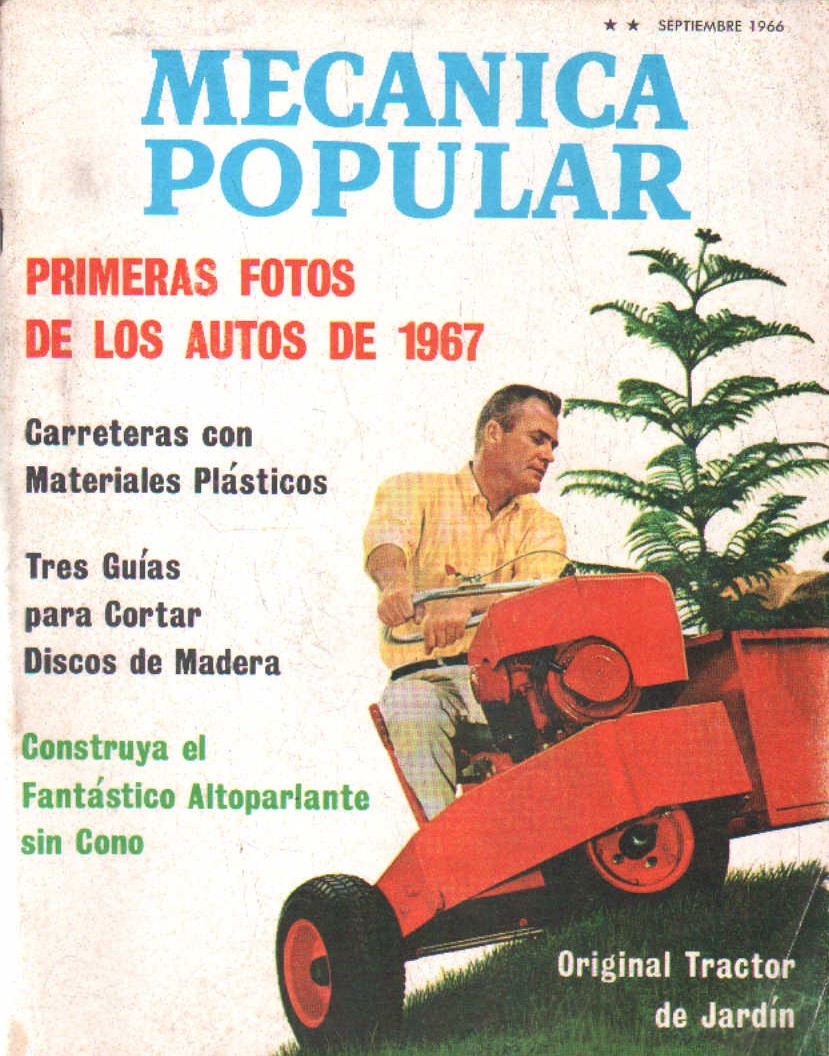 REVISTA MECÁNICA POPULAR. NÚM. 3. SEPT. 1966