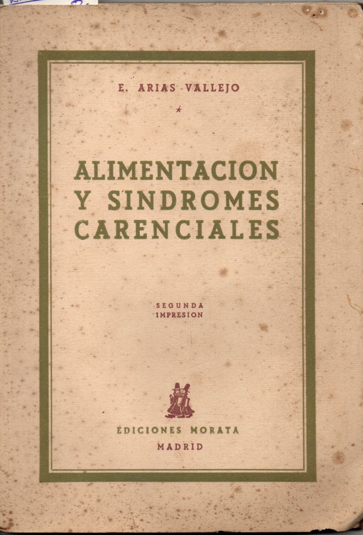 ALIMENTACION Y SINDROME CARENCIALES