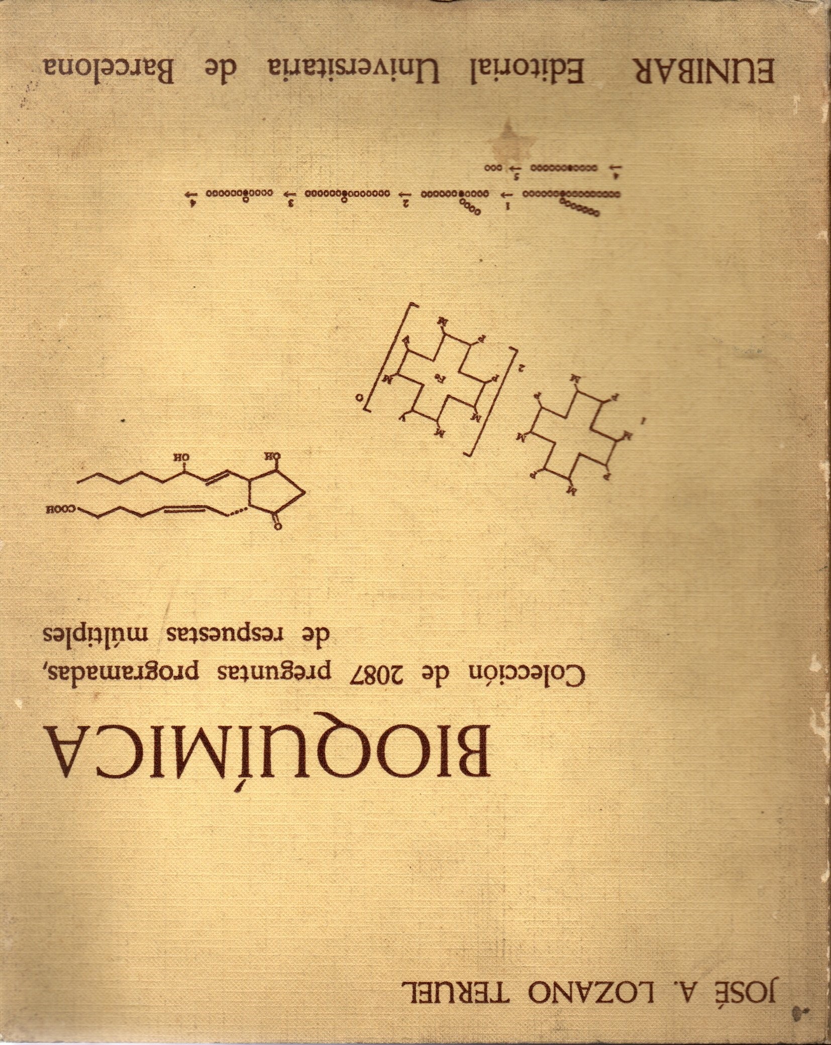 BIOQUÍMICA. COLECCIÓN DE 2087 PREGUNTAS PROGRAMADAS…