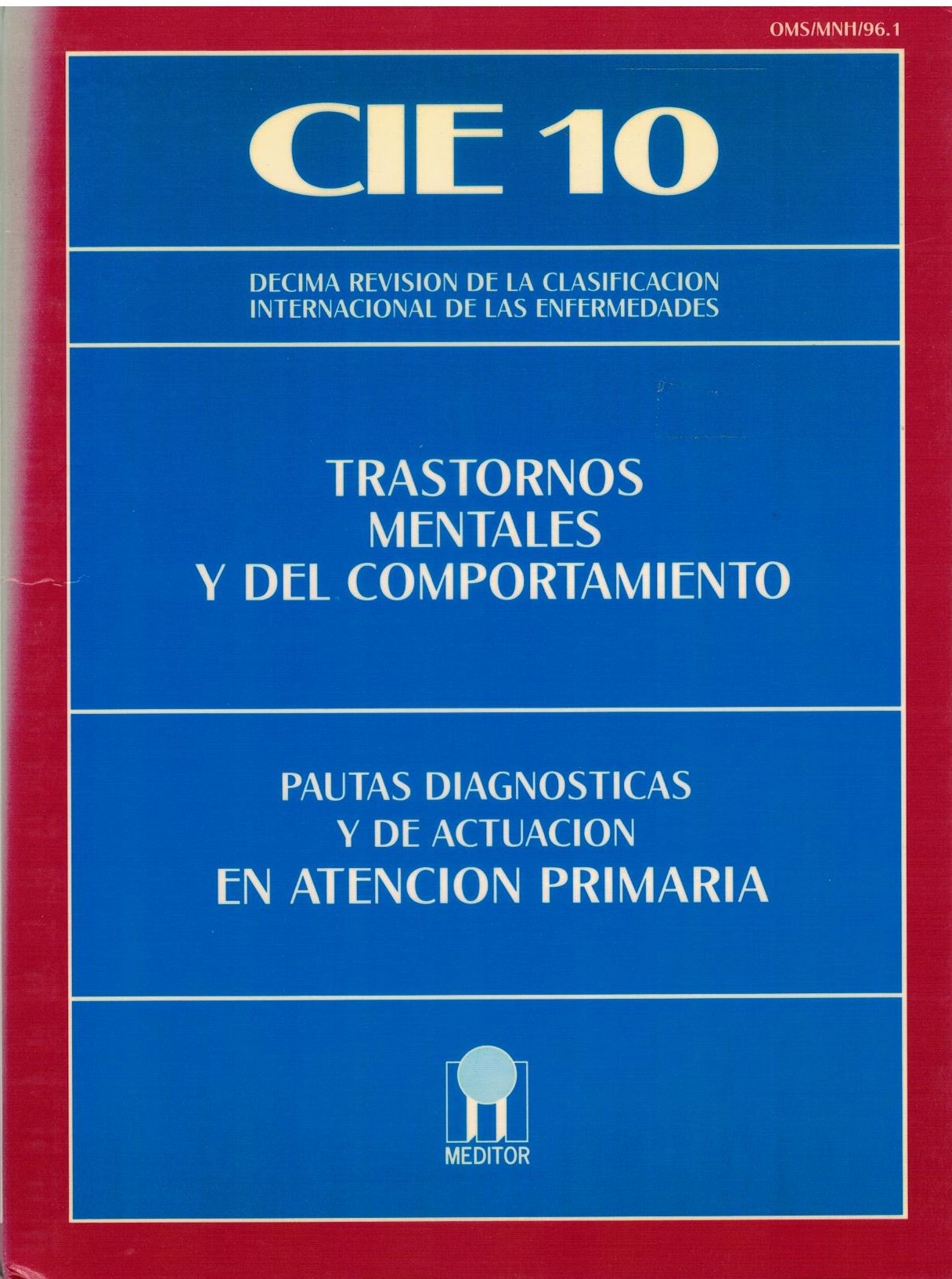 TRASTORNOS MENTALES Y DEL COMPORTAMIENTO