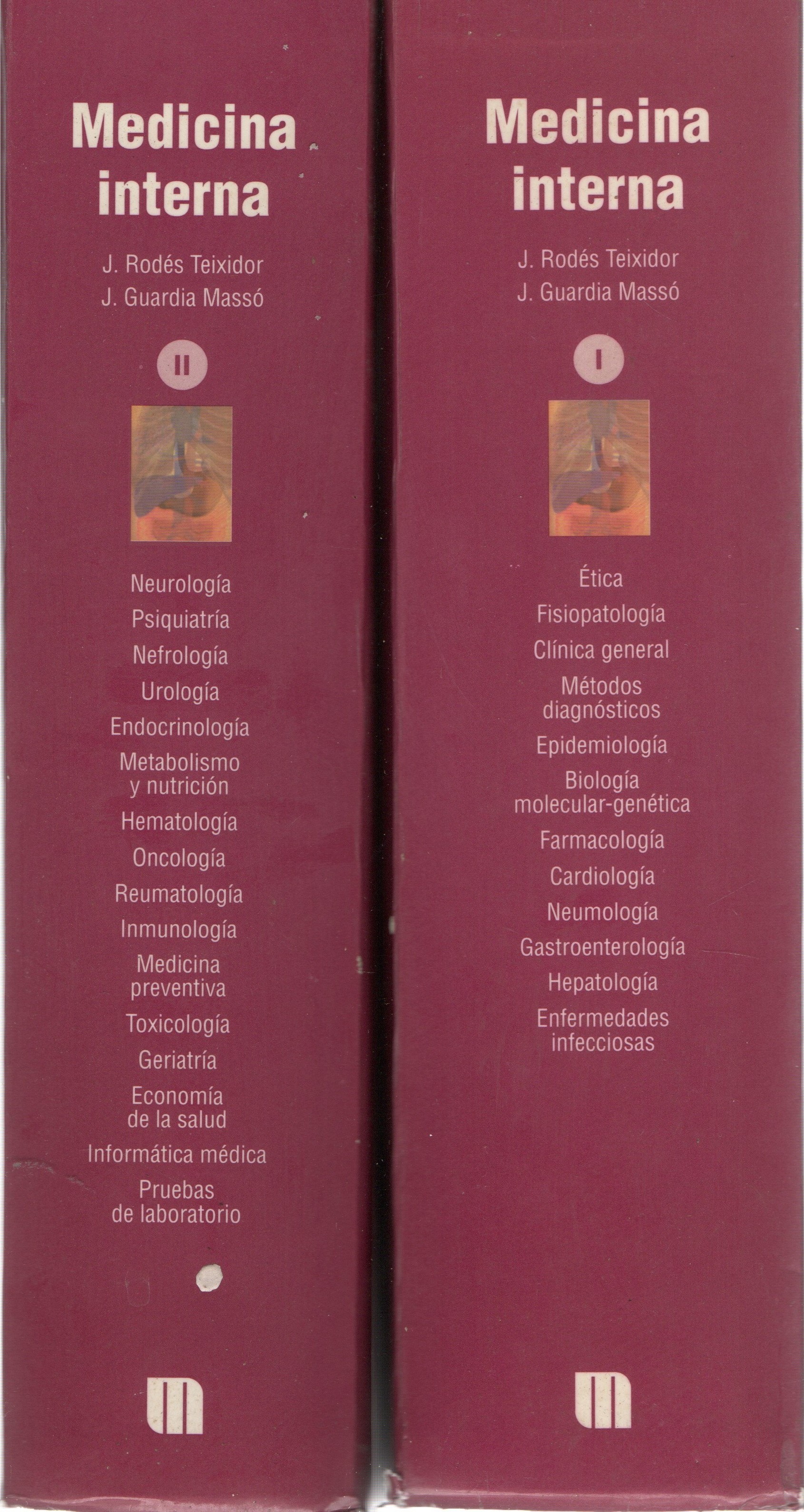 MEDICINA INTERNA TOMO I Y II.