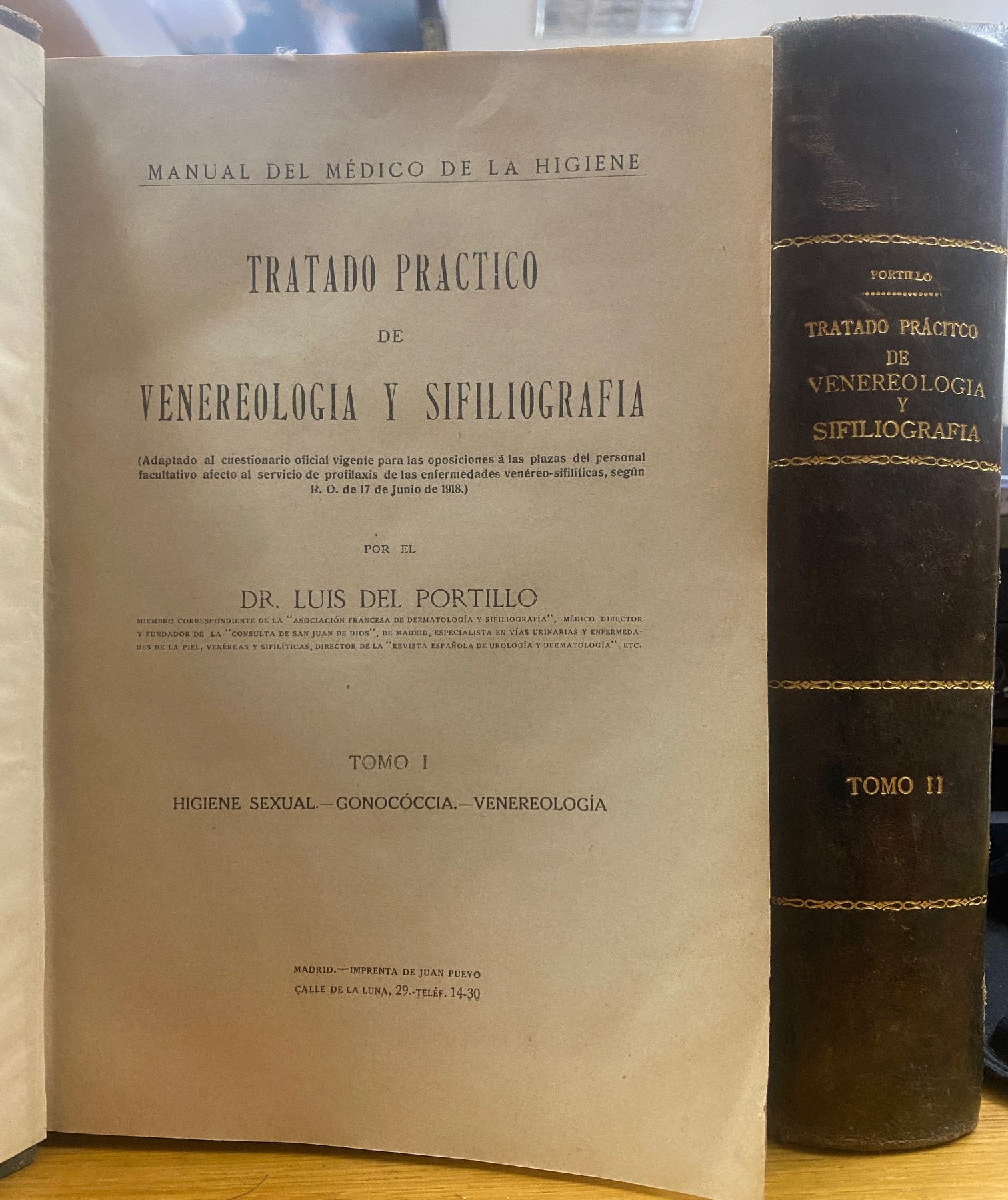 TRATADO PRACTICO DE VENEREOLOGÍA Y SIFILIOGRAFIA (2 TOMOS)