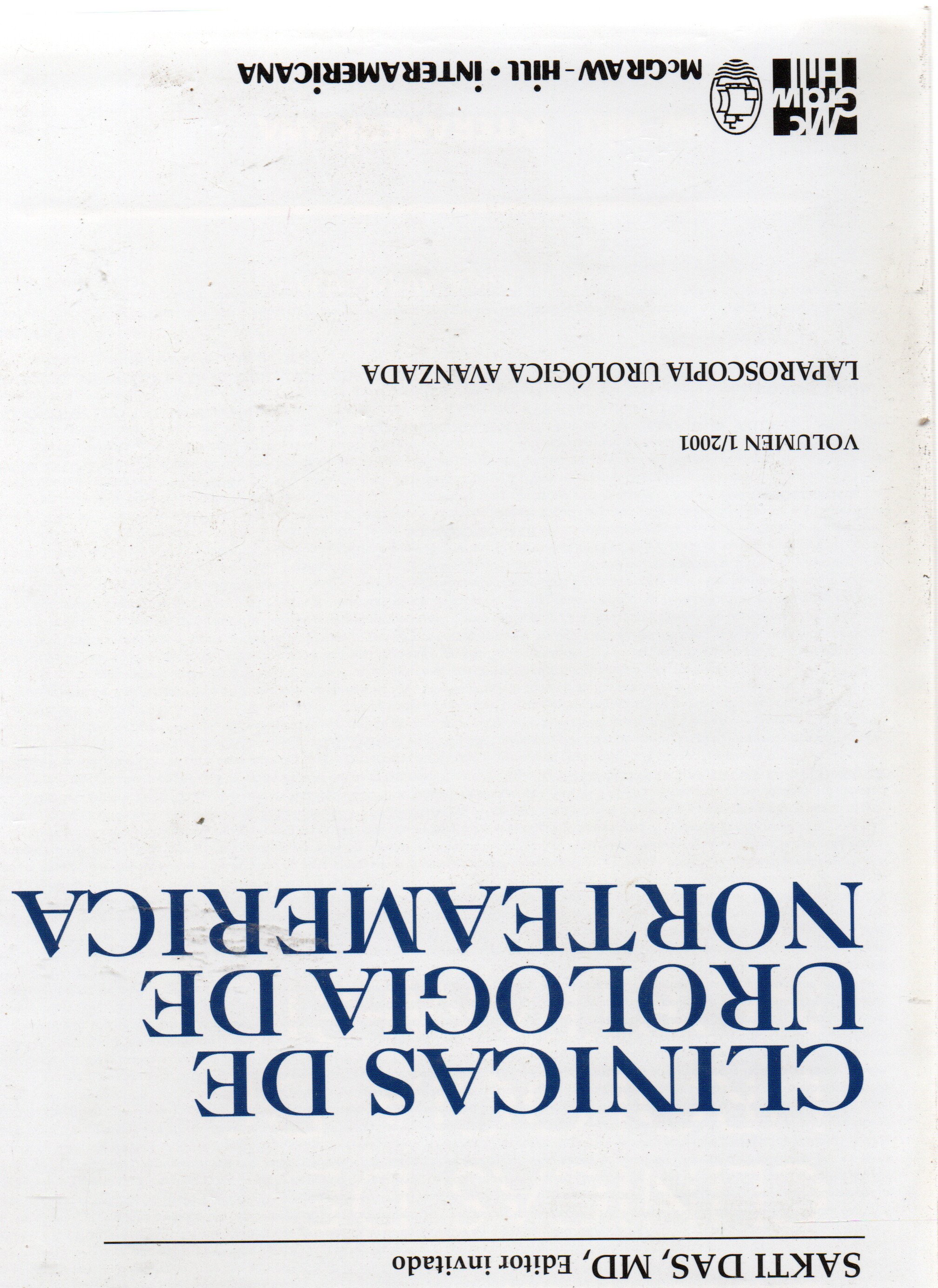 CLINICAS DE UROLOGIA DE NORTEAMERICA.VOL.1