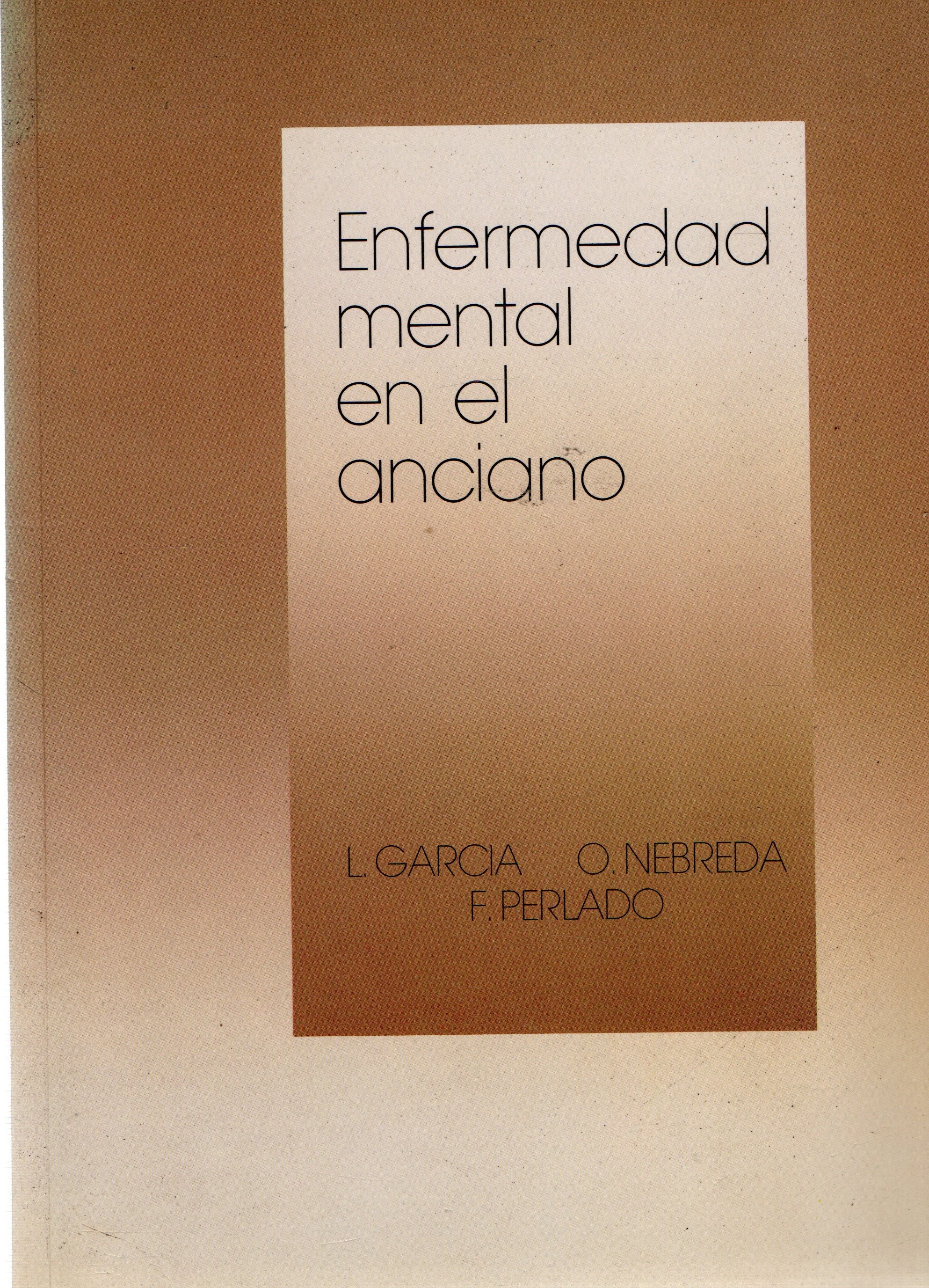 ENFERMEDAD MENTAL EN EL ANCIANO