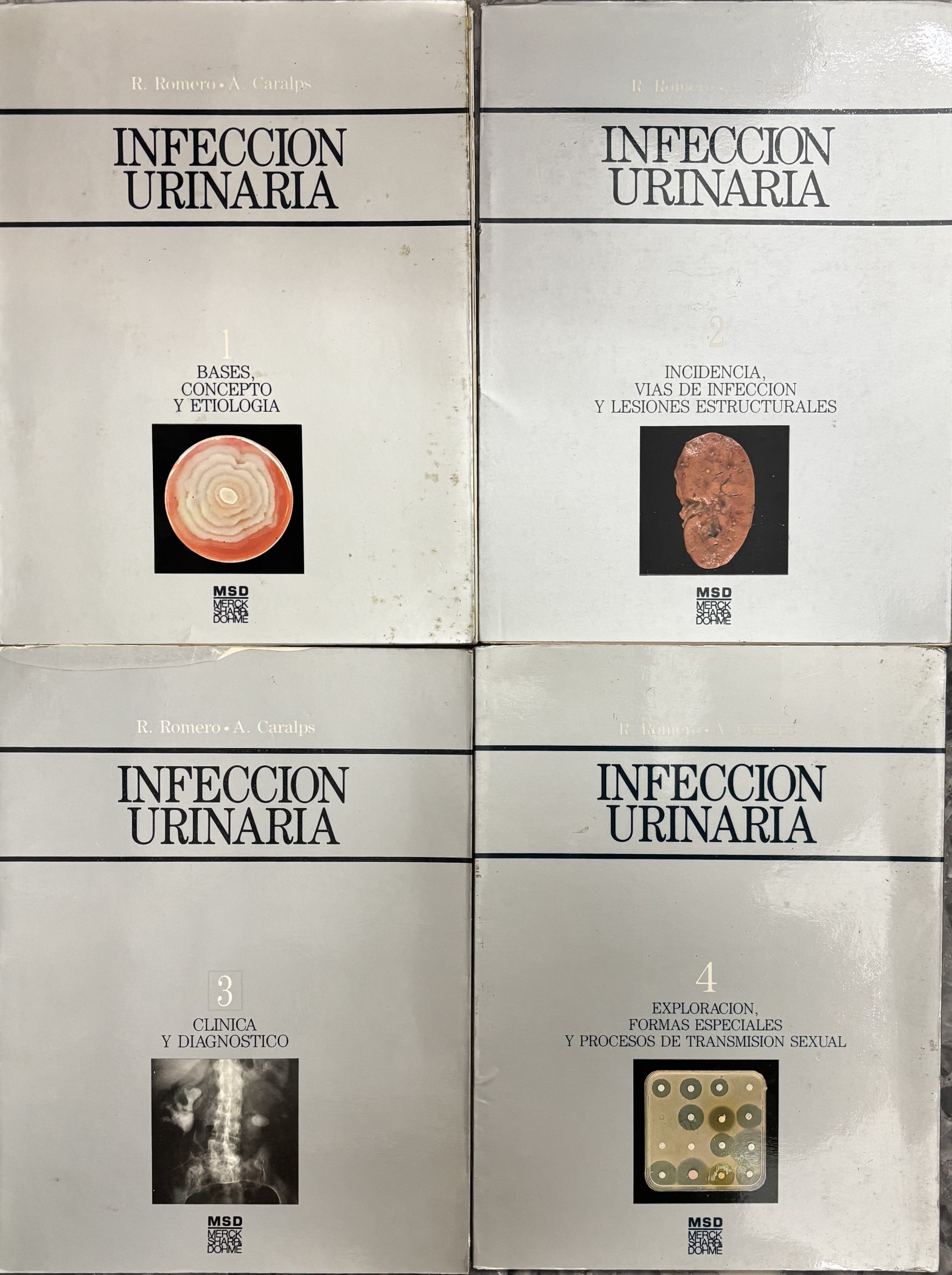 INFFECCION URINARIA. 4 TOMOS