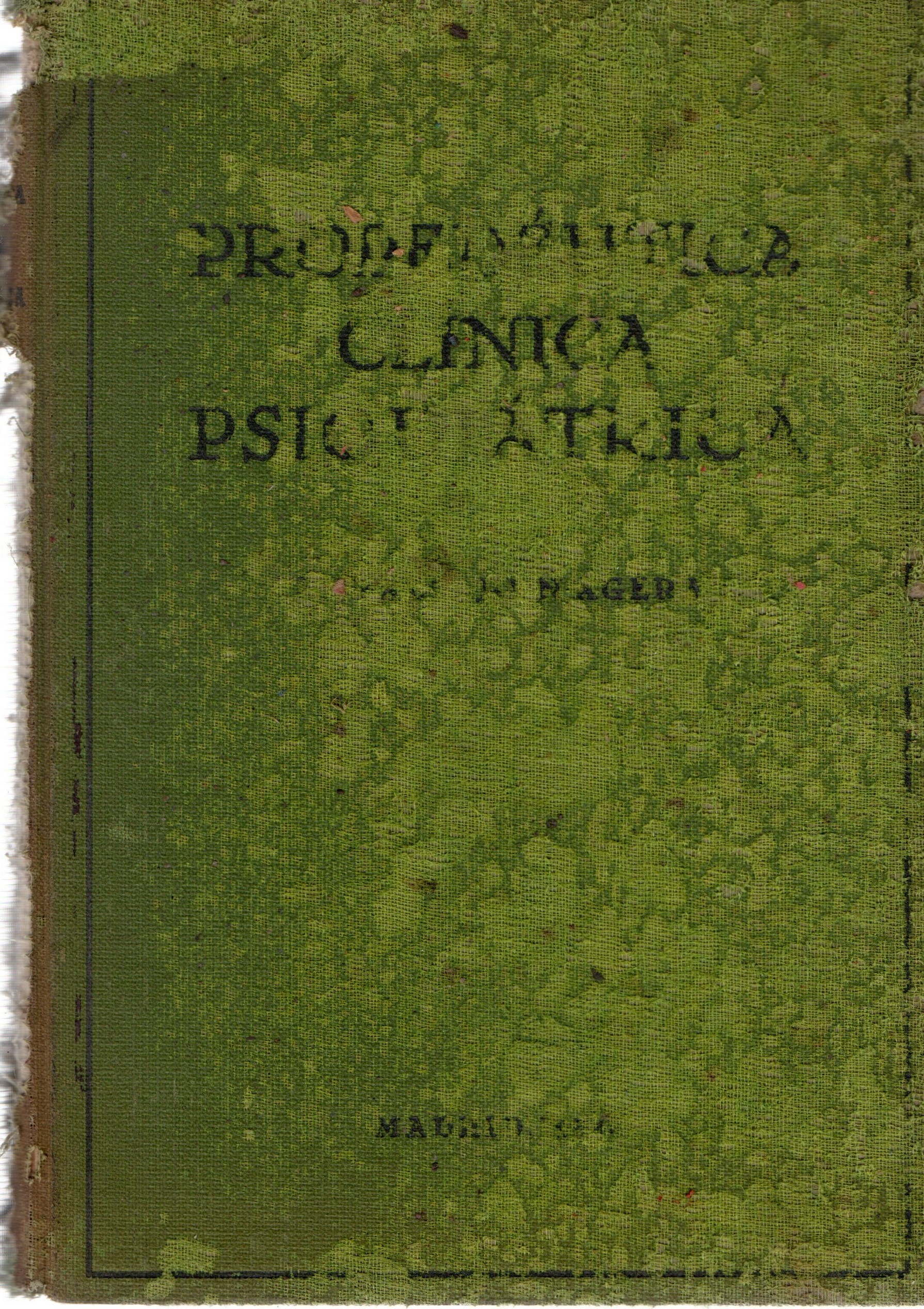 PROPEDEUTICA CLINICA PSIQUIATRICA