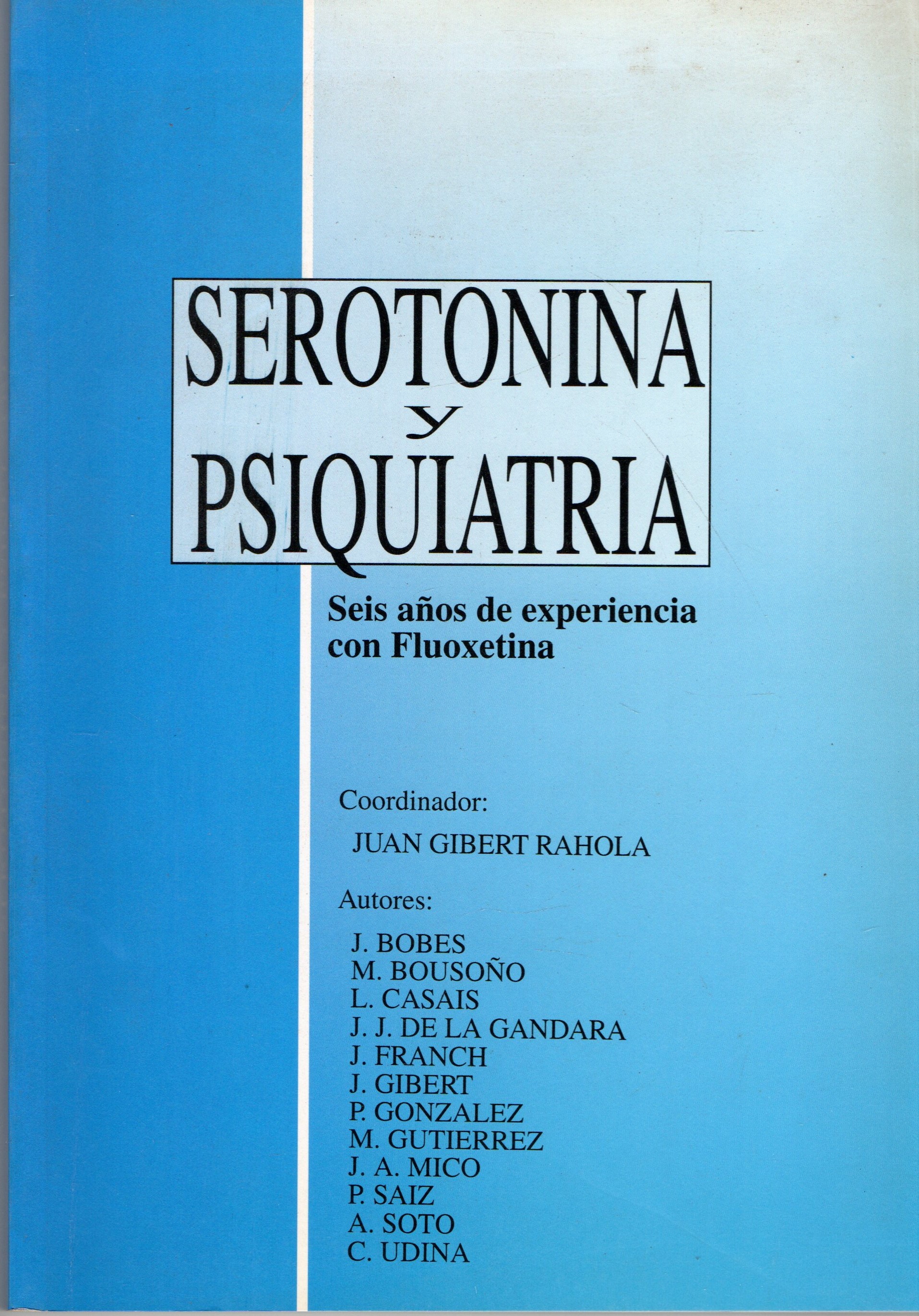SEROTONINA Y PSIQUIATRIA