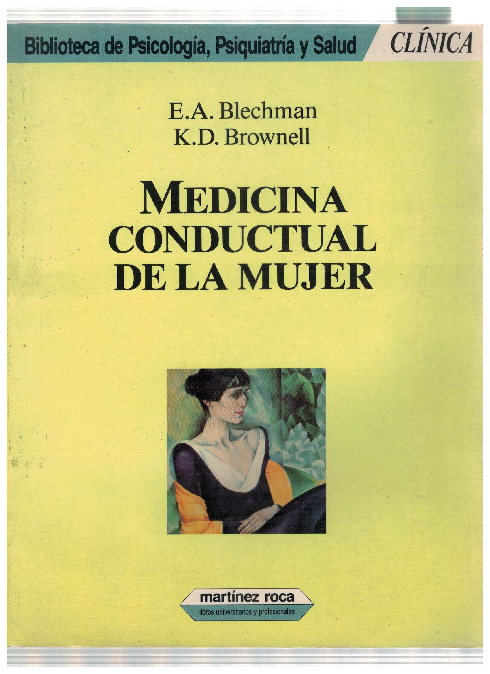 MEDICINA CONDUCTUAL DE LA MUJER