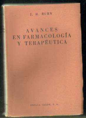 AVANCES EN FARMACOLOGÍA Y TERAPÉUTICA