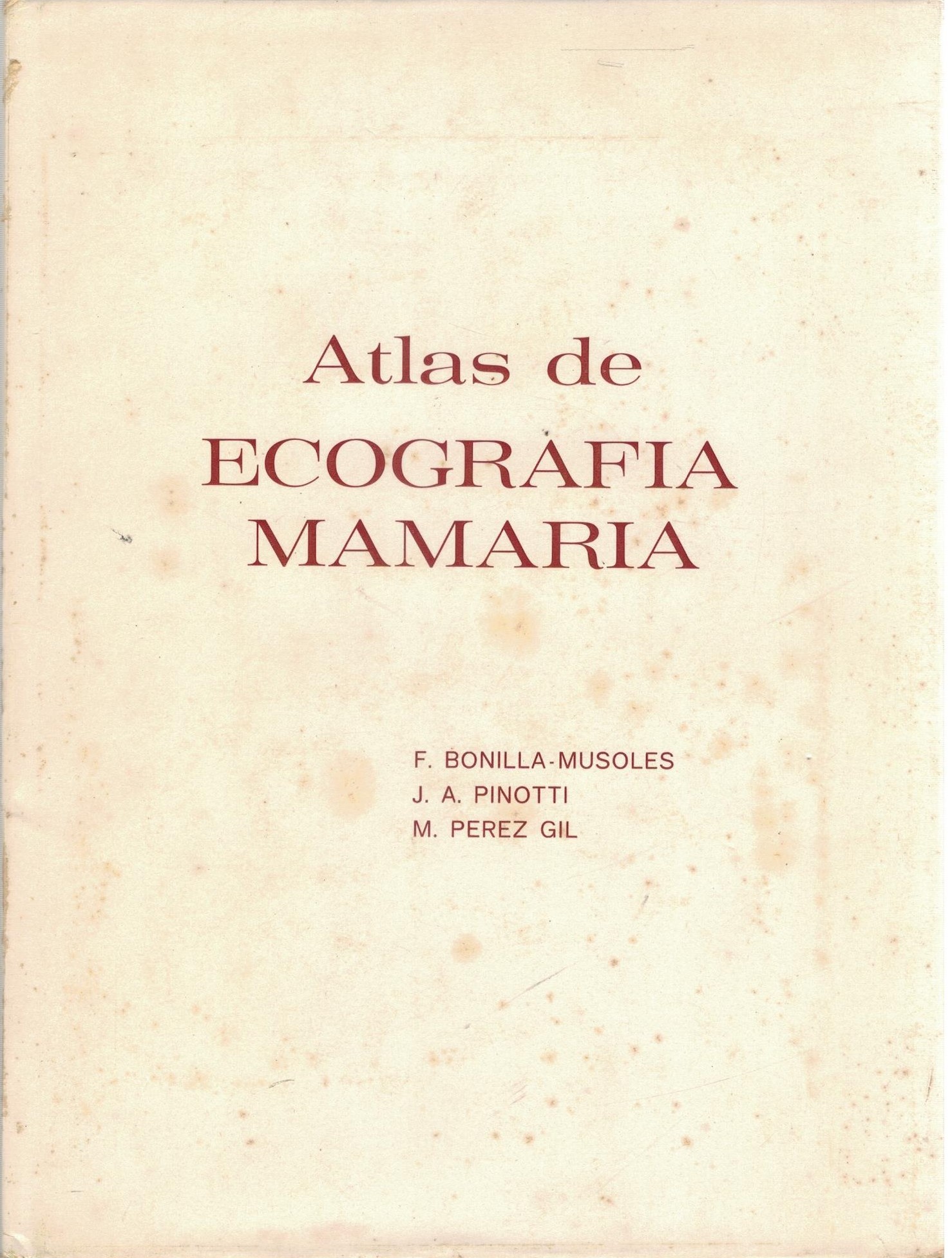 ATLAS DE ECOGRAFIA MAMARIA
