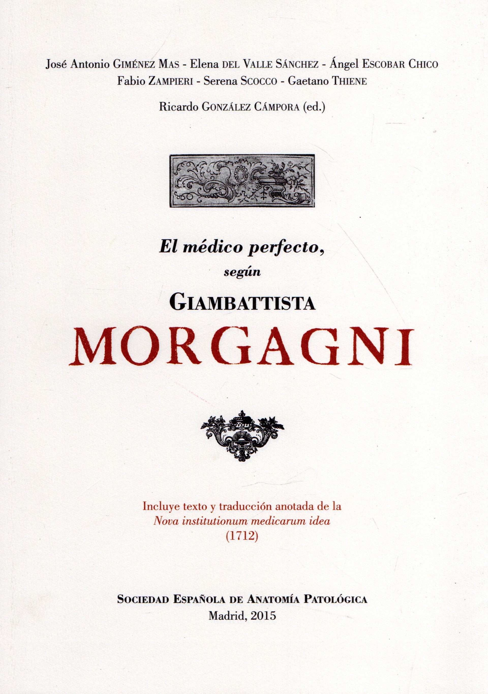 EL MEDICO PERFECTO SEGUN GIAMBATTISTA MORGAGNI.