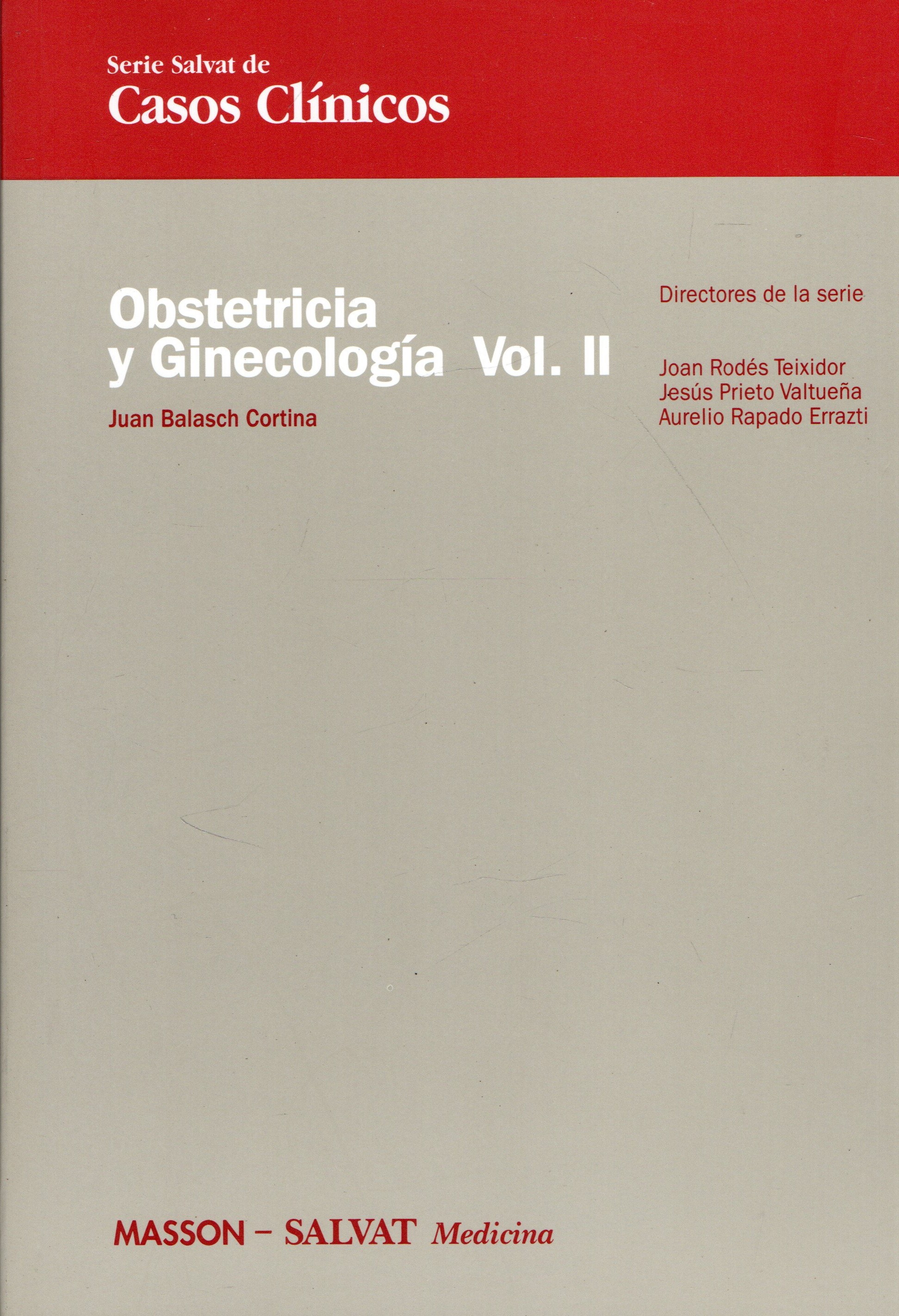 OBSTETRICIA Y GINECOLOGIA VOL. II.