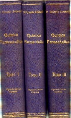TRATADO DE QUIMICA FARMACEUTICA. OBRA EN TRES TOMOS