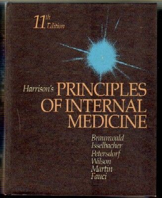 HARRISON'S PRINCIPLES OF INTERNAL MEDICINE. 11TH EDITION