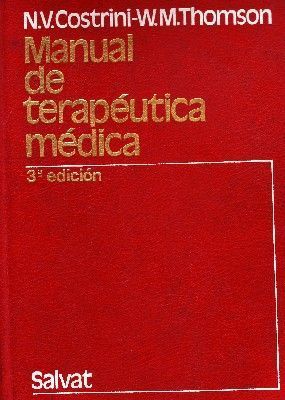 MANUAL DE TERAPEUTICA MEDICA. 3º EDICION.