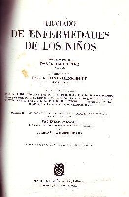 TRATADO DE LAS ENFERMEDADES DE LOS NIÑOS.