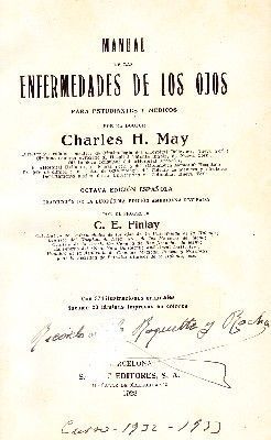 MANUAL DE LAS ENFERMEDADES DE LOS OJOS