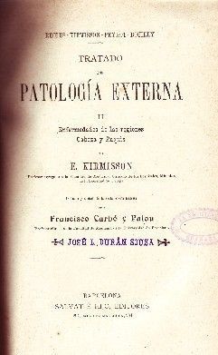 TRATADO DE PATOLOGIA EXTERNA. TOMO II