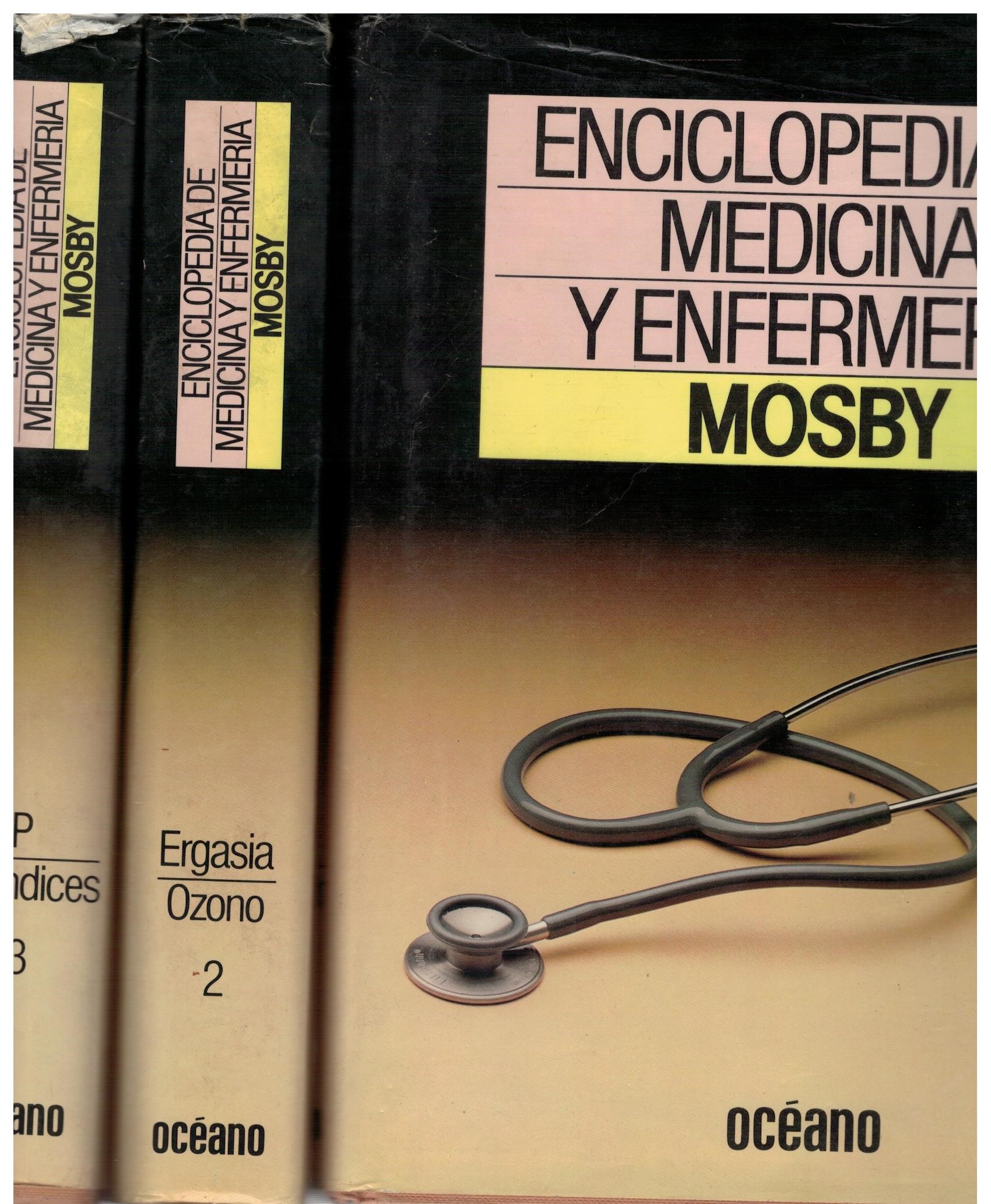 ENCICLOPEDIA MEDICINA Y ENFERMERIA MOSBY. 3 TOMOS