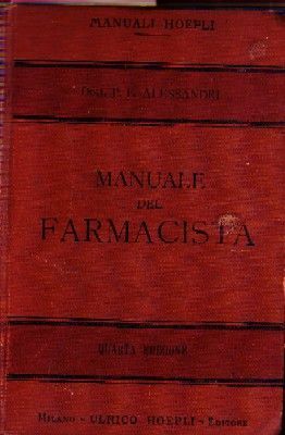 MANUALE DEL FARMACISTA