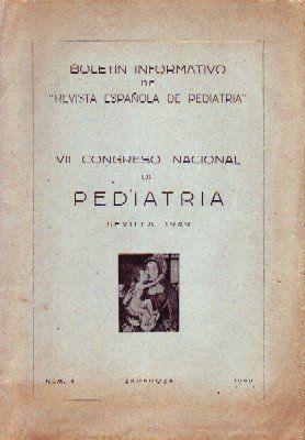 BOLETIN INFORMATIVO DE " REVISTA ESPAÑOLA DE PEDIATRIA"