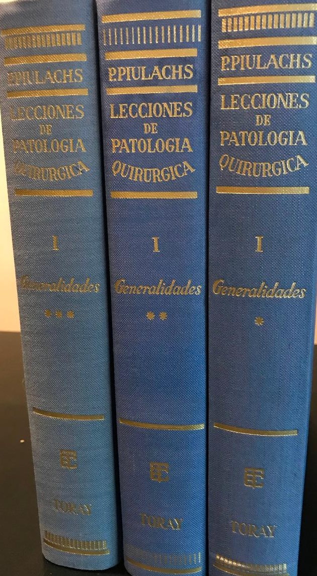 LECCIONES DE PATOLOGIA QUIRURGICA 3 TOMOS
