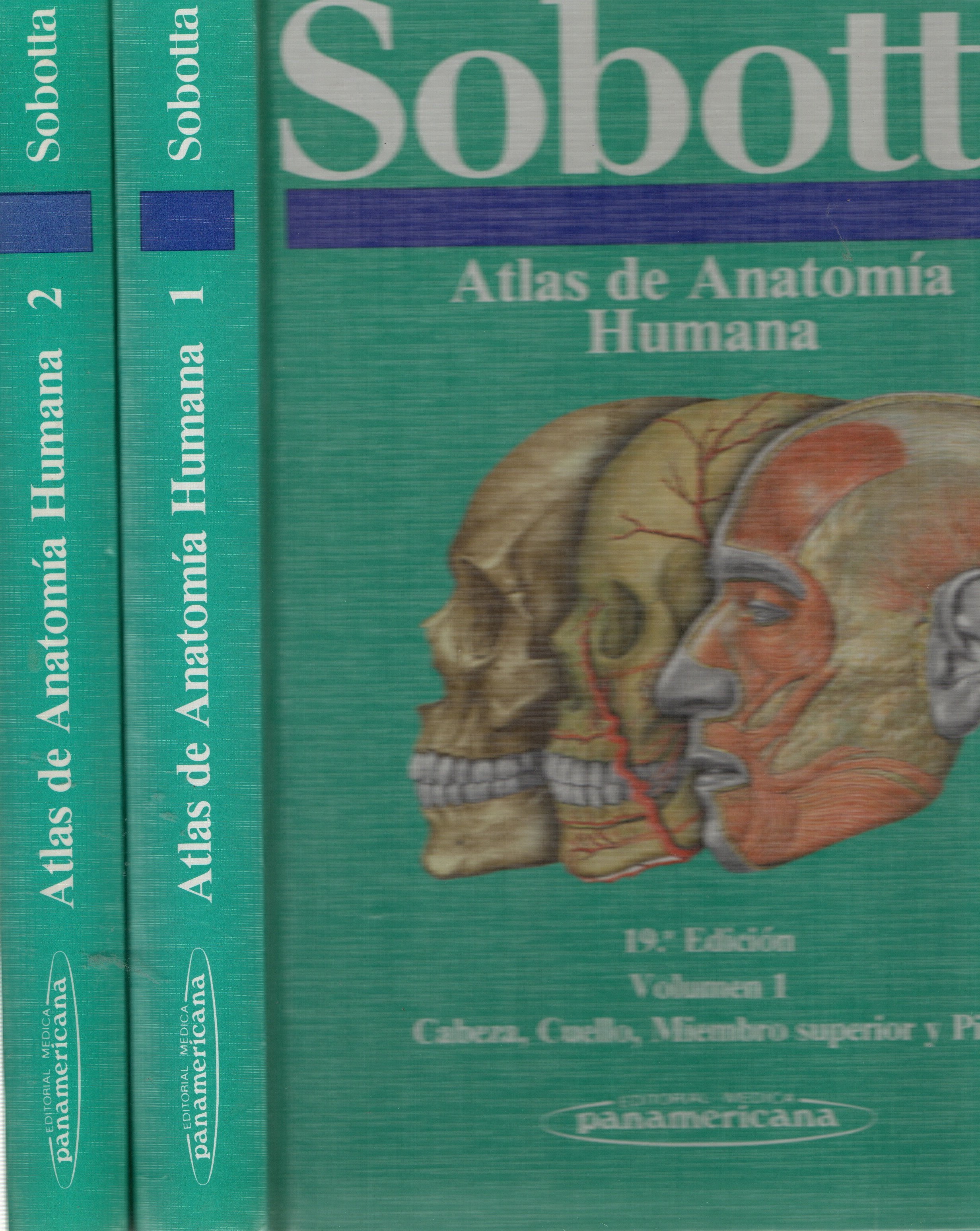 ATLAS DE ANATOMIA HUMANA VOL 1 Y 2. SOBOTTA