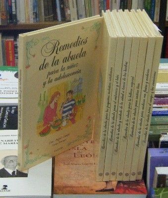 REMEDIOS DE LA ABUELA. 8 TOMOS