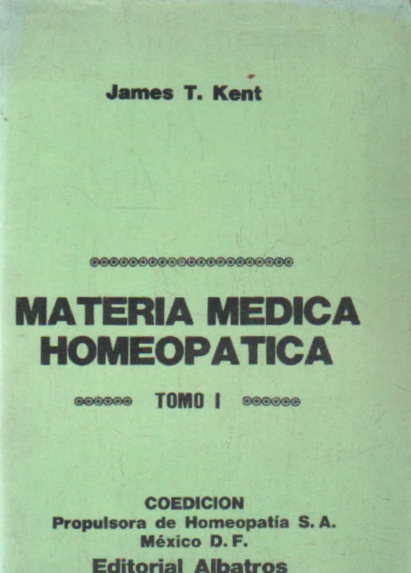 MATERIA MEDICA HOMEOPATICA. TOMO I
