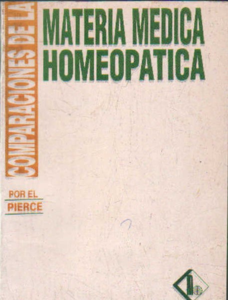 COMPARACIONES DE LA MATERIA MEDICA HOMEOPATICA