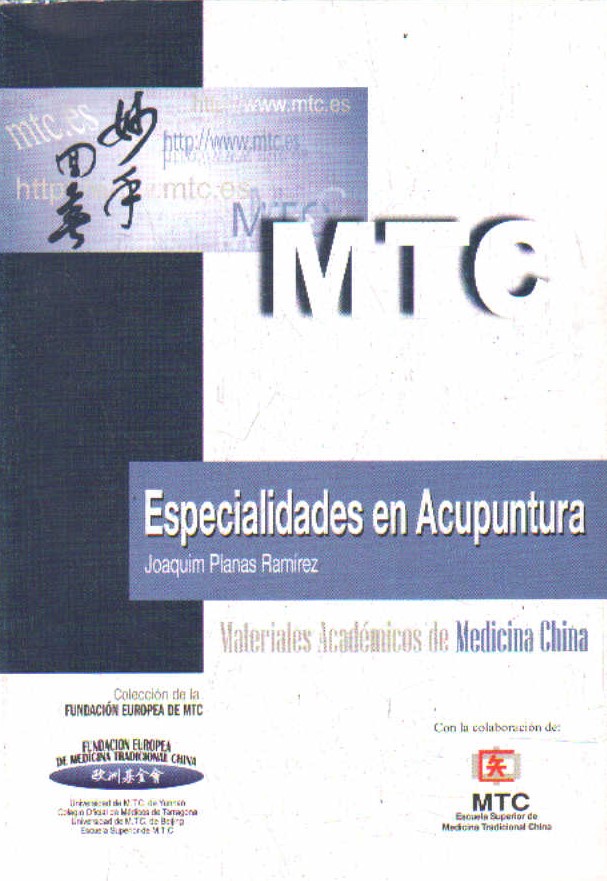 ESPECIALIDADES EN ACUPUNTURA